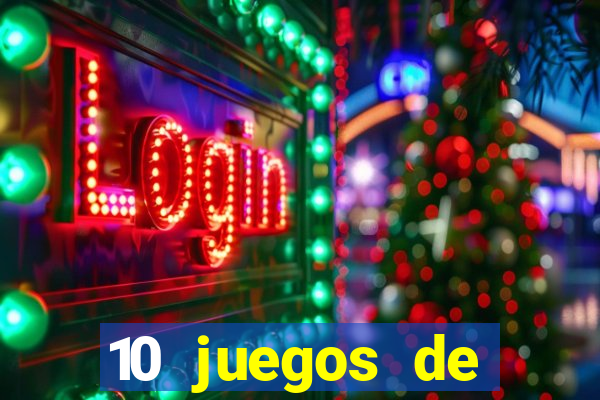 10 juegos de casino nombres