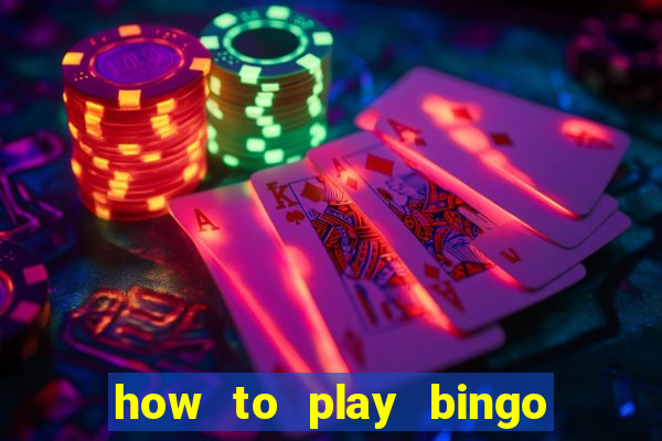 how to play bingo at home