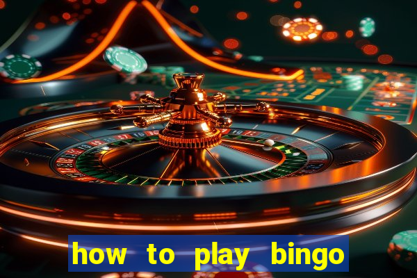 how to play bingo at home