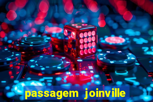 passagem joinville sao paulo