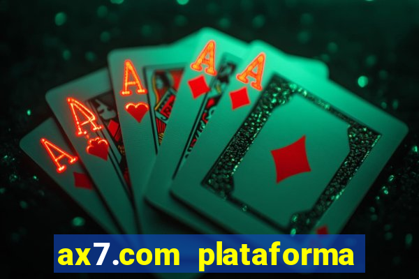 ax7.com plataforma de jogos