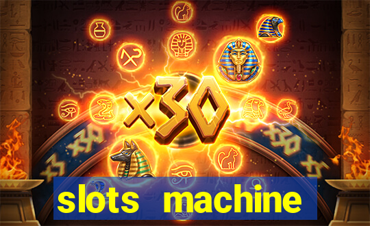 slots machine gratis casino