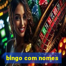 bingo com nomes