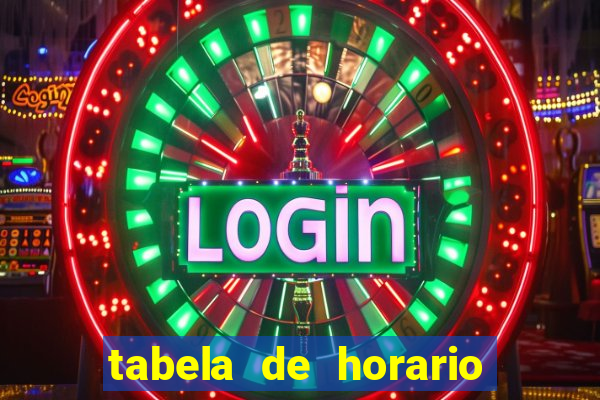 tabela de horario fortune tiger