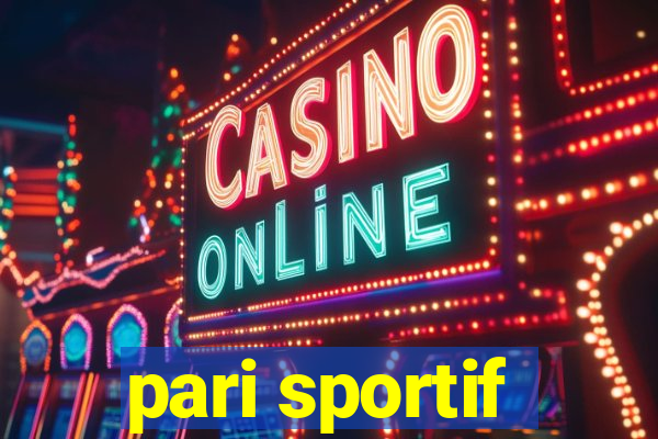 pari sportif