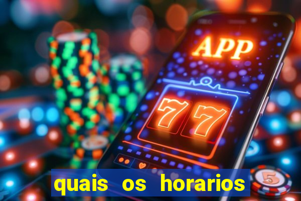 quais os horarios pagantes do fortune tiger