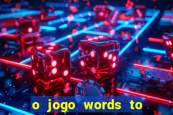 o jogo words to win paga mesmo