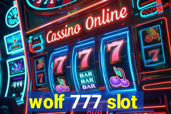 wolf 777 slot