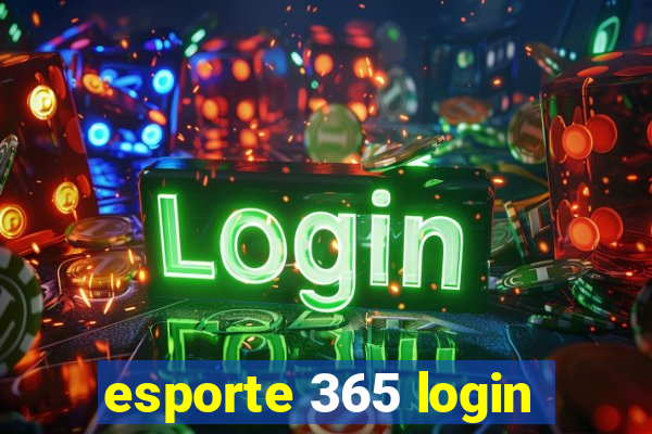 esporte 365 login