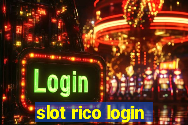 slot rico login