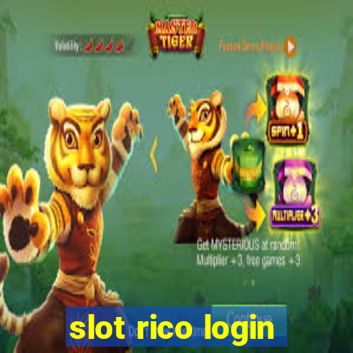 slot rico login