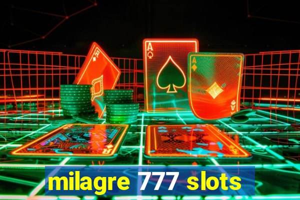 milagre 777 slots