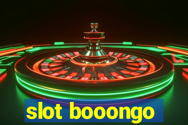 slot booongo