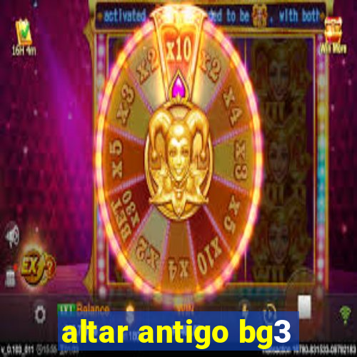 altar antigo bg3