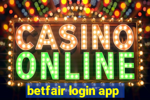 betfair login app