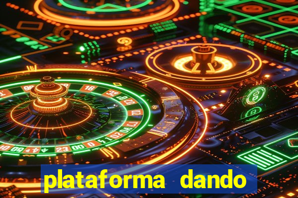 plataforma dando bonus de cadastro