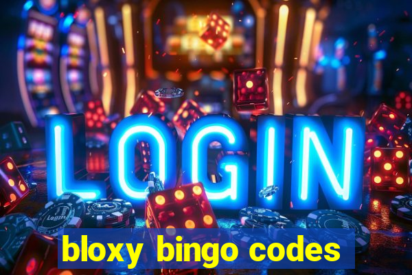 bloxy bingo codes