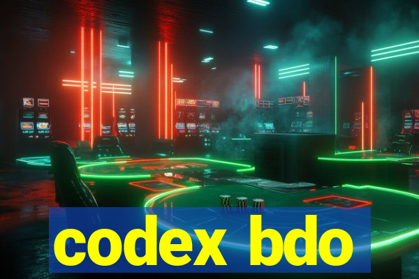 codex bdo