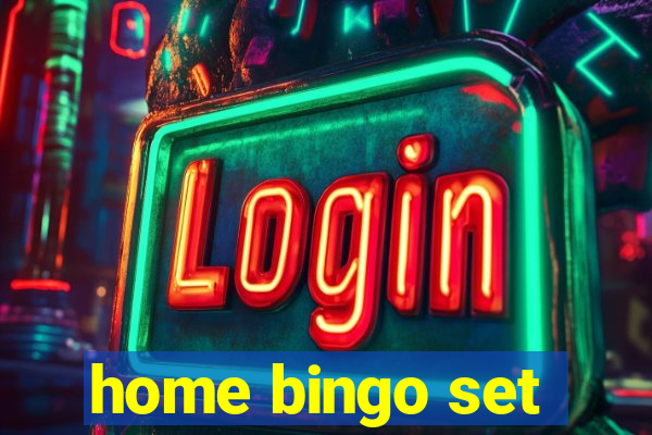 home bingo set