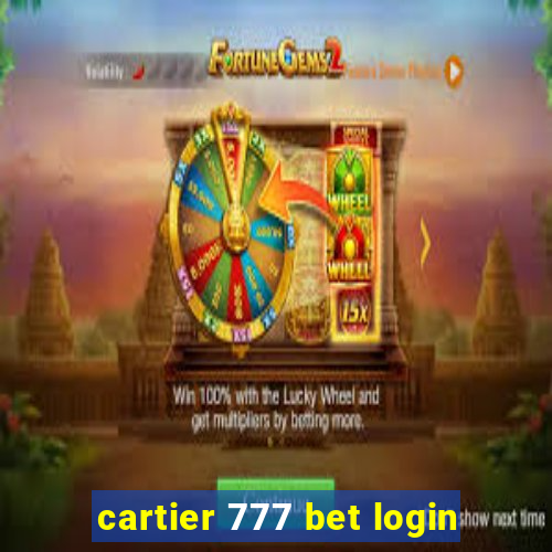 cartier 777 bet login