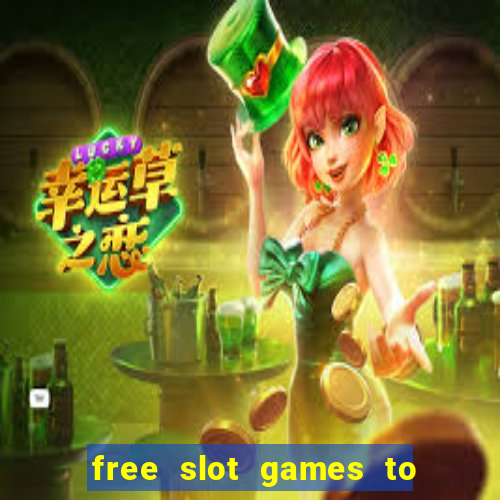 free slot games to play offline