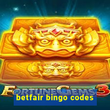 betfair bingo codes