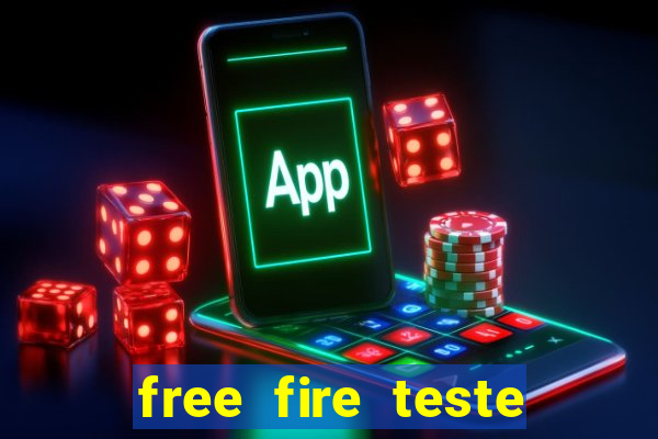 free fire teste grátis jogar agora