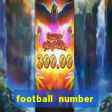 football number necklaces gold