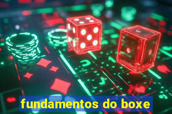 fundamentos do boxe