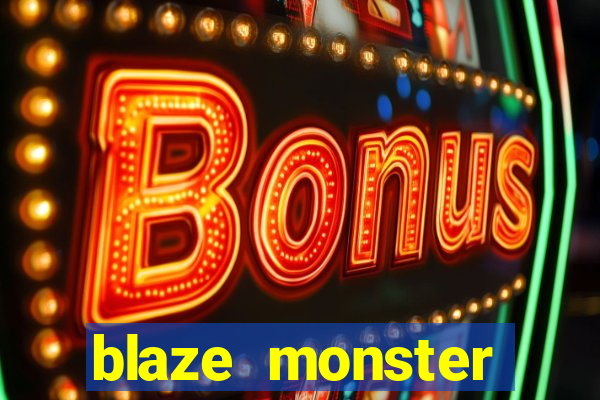 blaze monster machine fonte