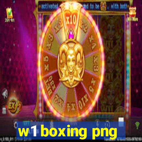 w1 boxing png