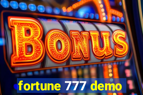 fortune 777 demo