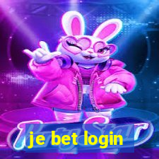 je bet login