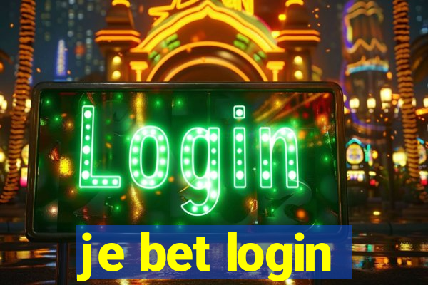 je bet login