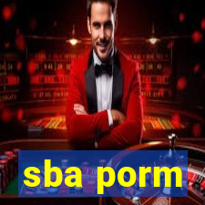 sba porm