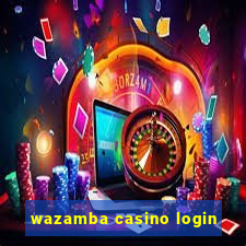 wazamba casino login