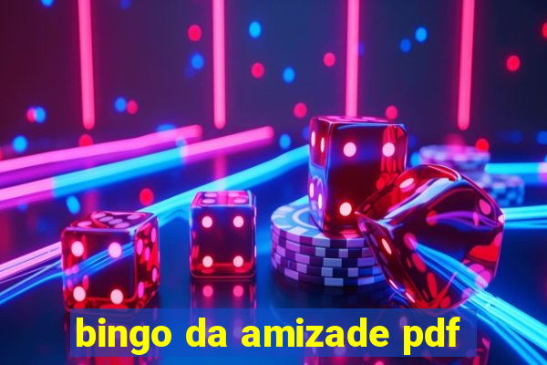 bingo da amizade pdf