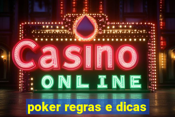 poker regras e dicas