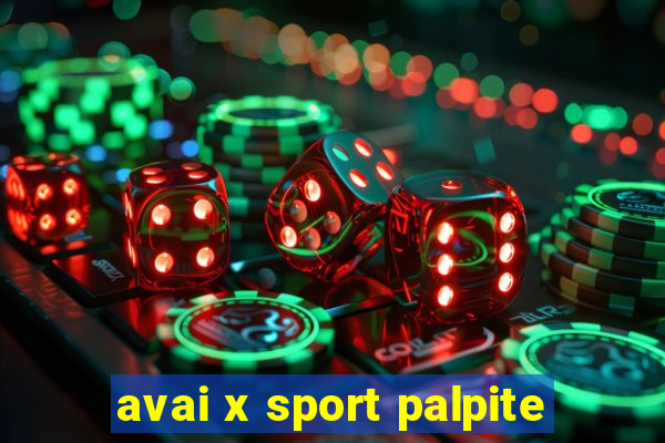 avai x sport palpite