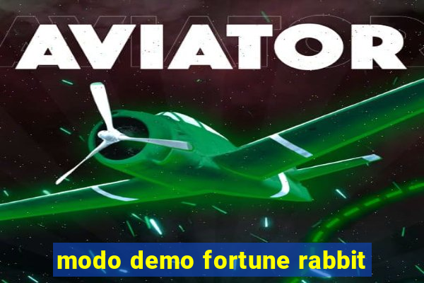 modo demo fortune rabbit