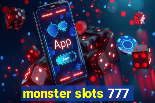 monster slots 777