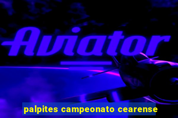 palpites campeonato cearense