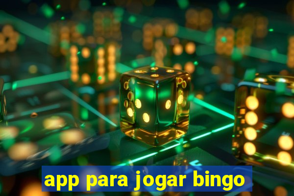 app para jogar bingo