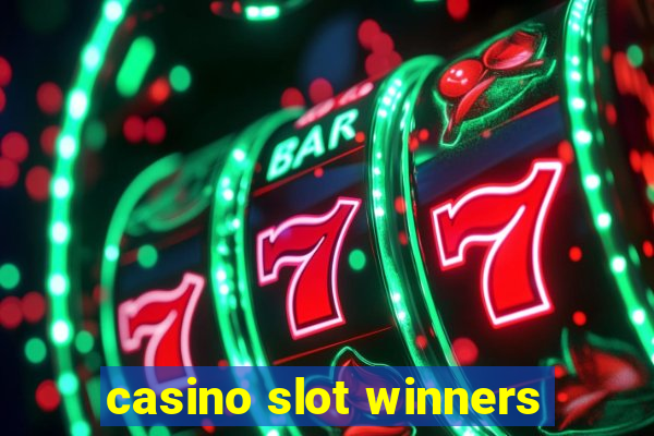 casino slot winners