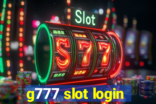 g777 slot login