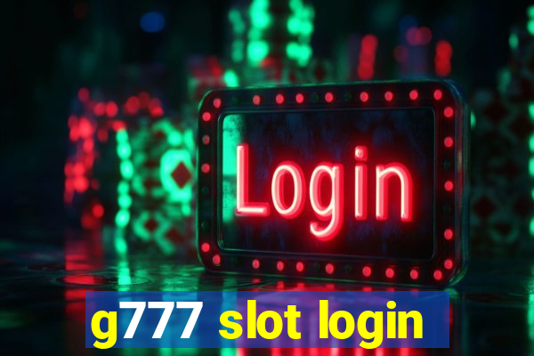 g777 slot login