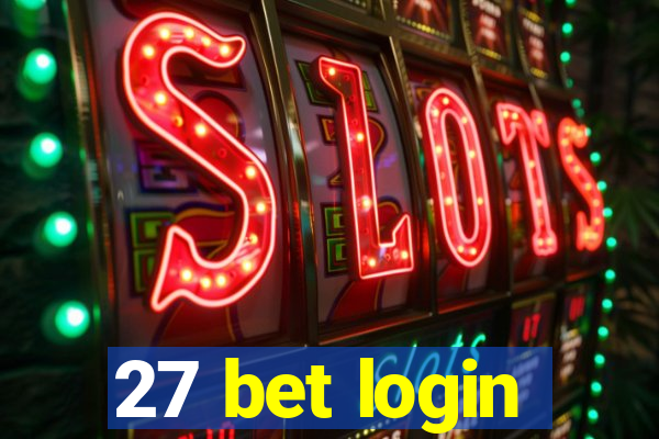 27 bet login