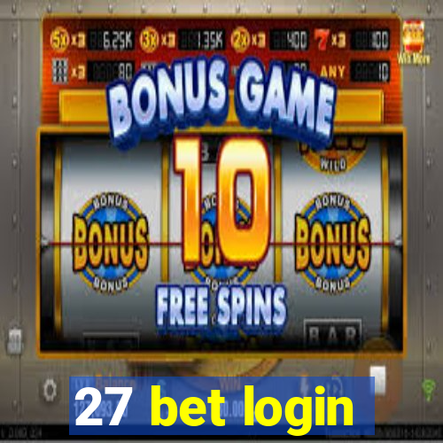 27 bet login