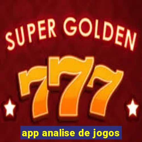 app analise de jogos