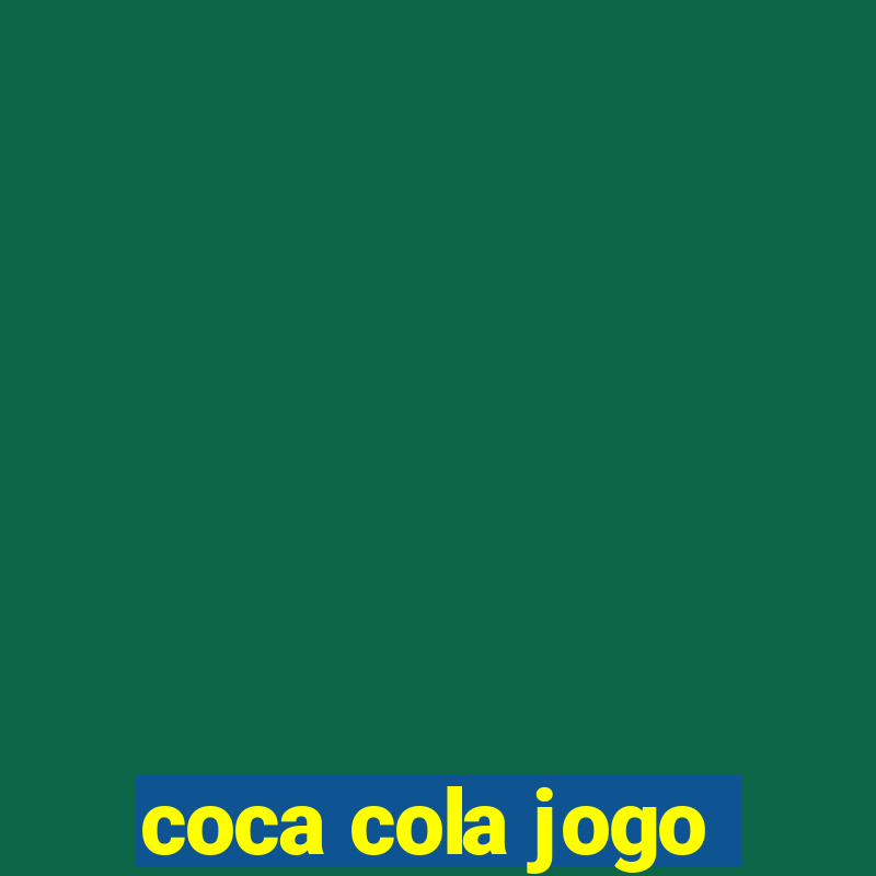 coca cola jogo